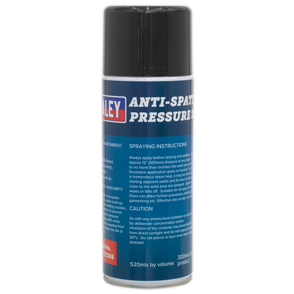 Sealey MIG/722308 300ml Anti-Spatter Pressure Spray