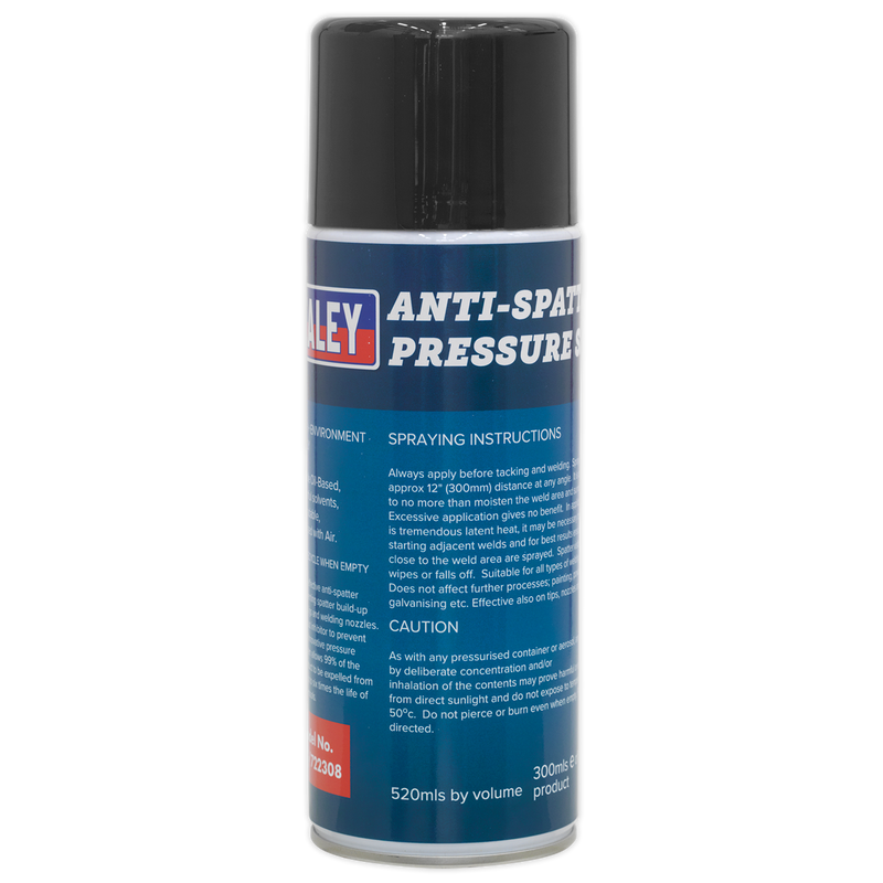 Sealey MIG/722308 300ml Anti-Spatter Pressure Spray