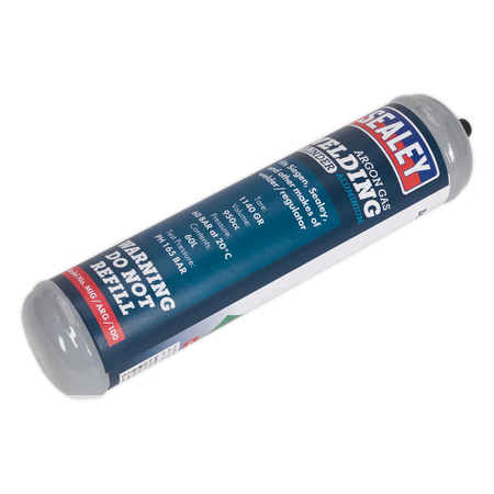 Sealey MIG/ARG/100 60L Disposable Gas Cylinder - Argon