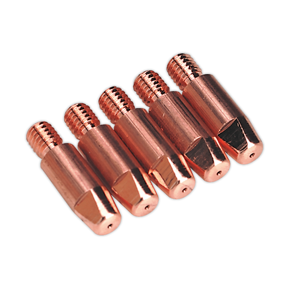 Sealey MIG917 Contact Tip 0.8mm MB25/36 - Pack of 5