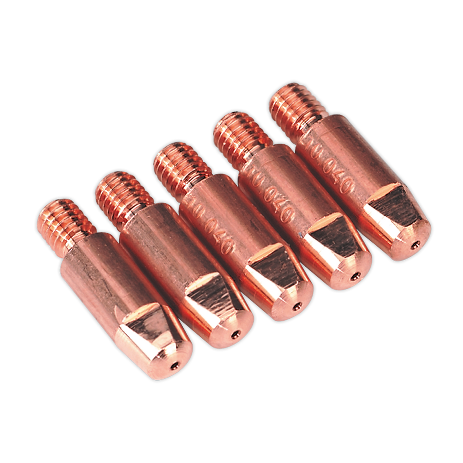 Sealey MIG922 Contact Tip 1.2mm Aluminium MB25/36 - Pack of 5