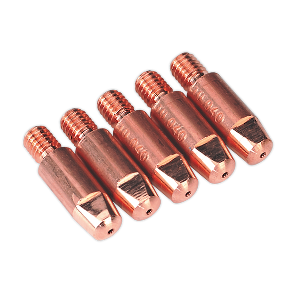 Sealey MIG922 Contact Tip 1.2mm Aluminium MB25/36 - Pack of 5
