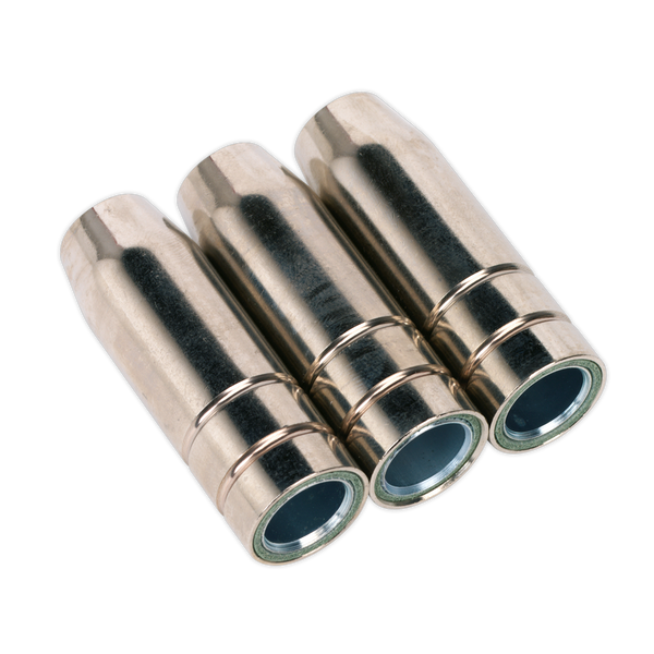 Sealey MIG955 Conical Nozzle MB15 - Pack of 3