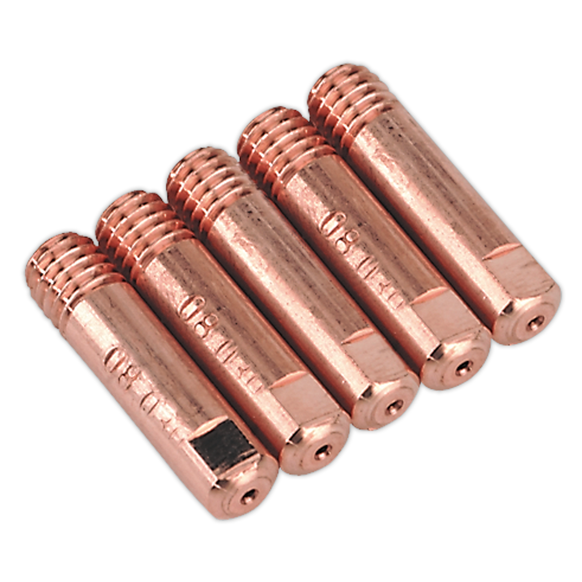 Sealey MIG957 Contact Tip 0.8mm MB15 - Pack of 5