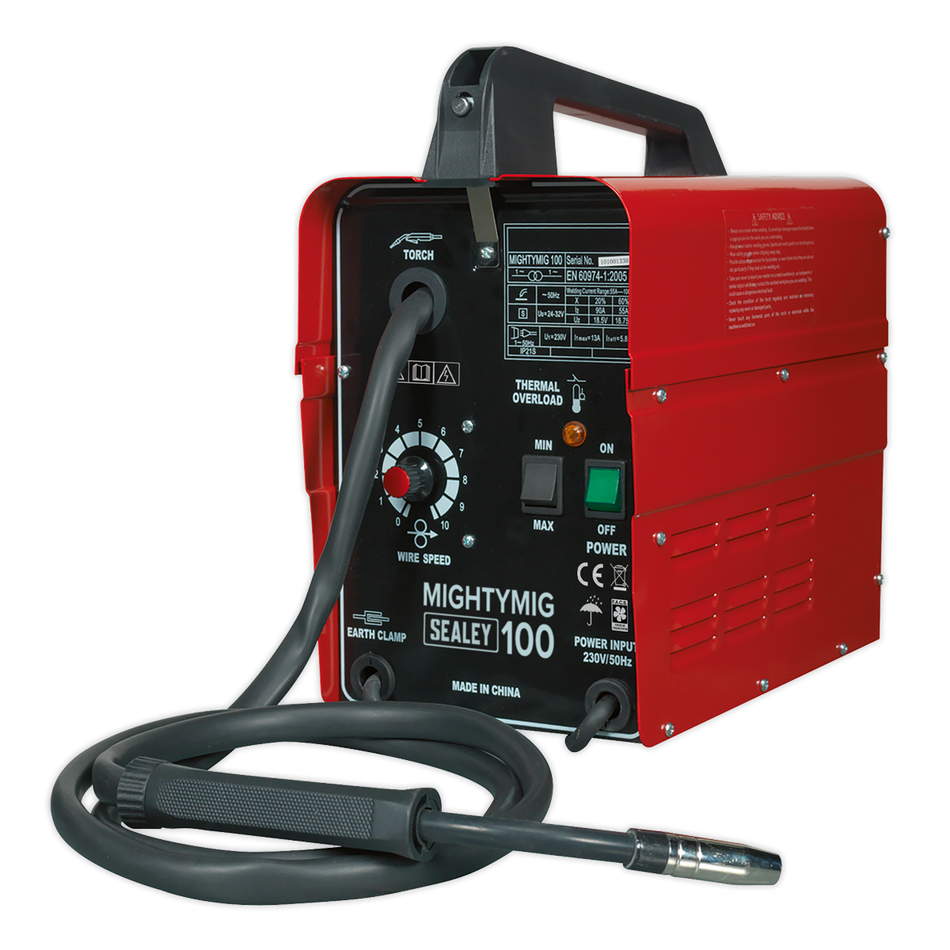 Sealey MIGHTYMIG100 100A No-Gas MIG Welder