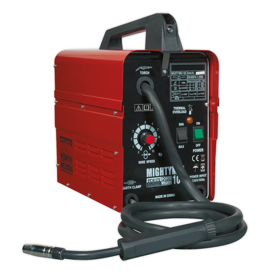 Sealey MIGHTYMIG100 100A No-Gas MIG Welder