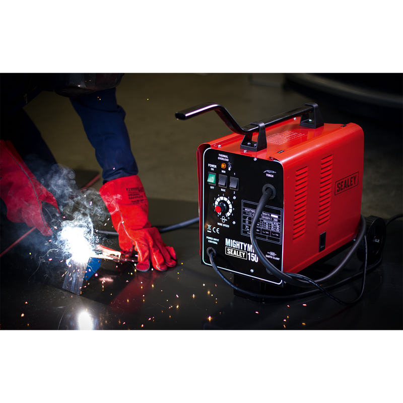 Sealey MIGHTYMIG150 150A Professional Gas/No-Gas MIG Welder