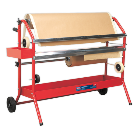 Sealey MK67 Masking Paper Dispenser Trolley 2 x 900mm
