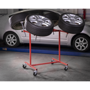 Sealey MK71 Alloy Wheel Painting/Repair Stand - 4 Wheel Capacity