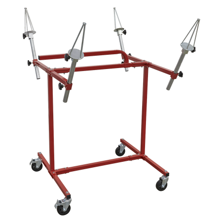 Sealey MK71 Alloy Wheel Painting/Repair Stand - 4 Wheel Capacity