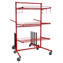Sealey MK75 Parts Cart with Panel Train