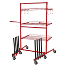 Sealey MK75 Parts Cart with Panel Train