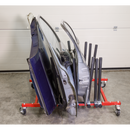 Sealey MK76 Mobile Panel Storage Rack Holds 5 Panels