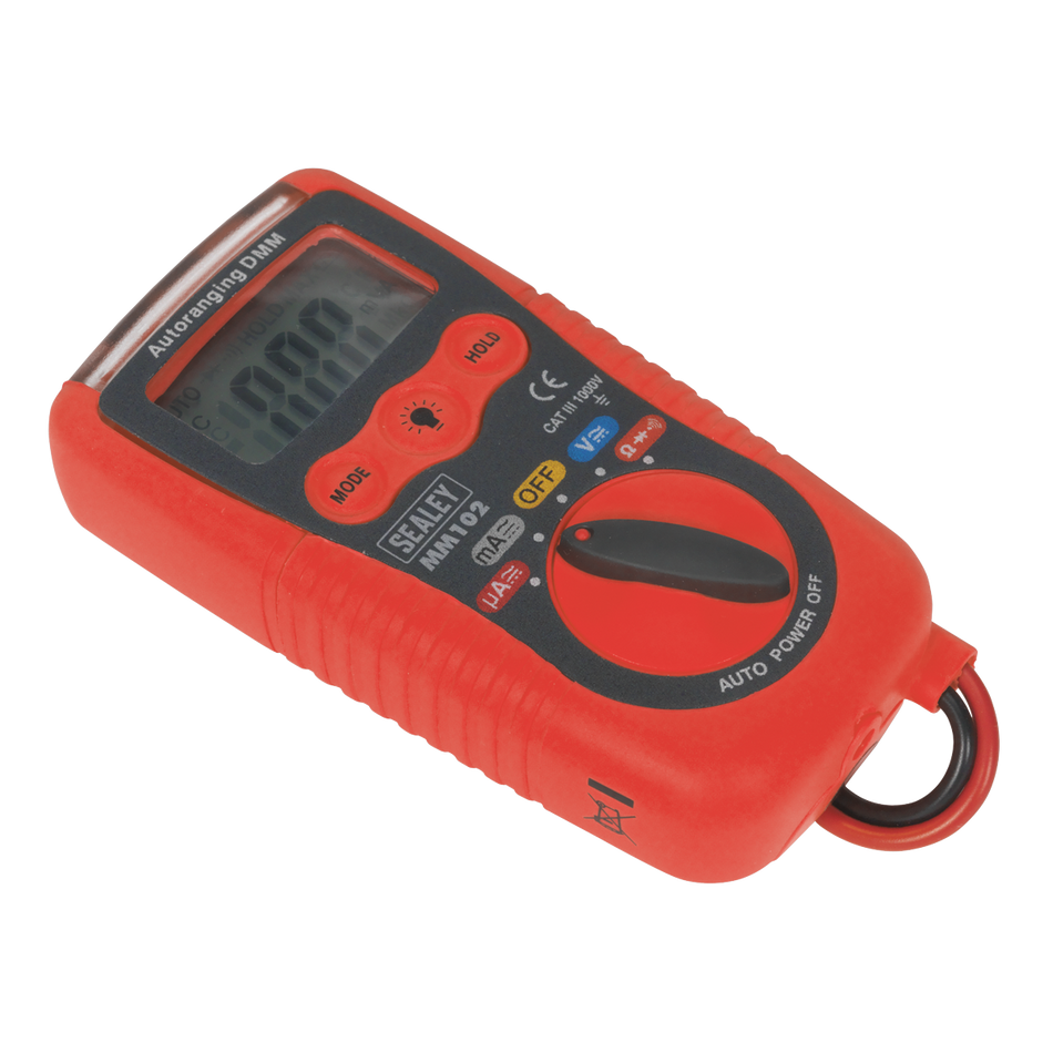 Sealey MM102 Professional Auto-Ranging Digital Multimeter