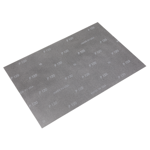 Sealey MOS1218120 12 x 18" 120 Grit Mesh Orbital Screen Sheets - Pack of 10