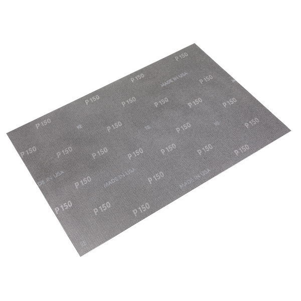 Sealey MOS1218150 12 x 18" 150 Grit Mesh Orbital Screen Sheets - Pack of 10