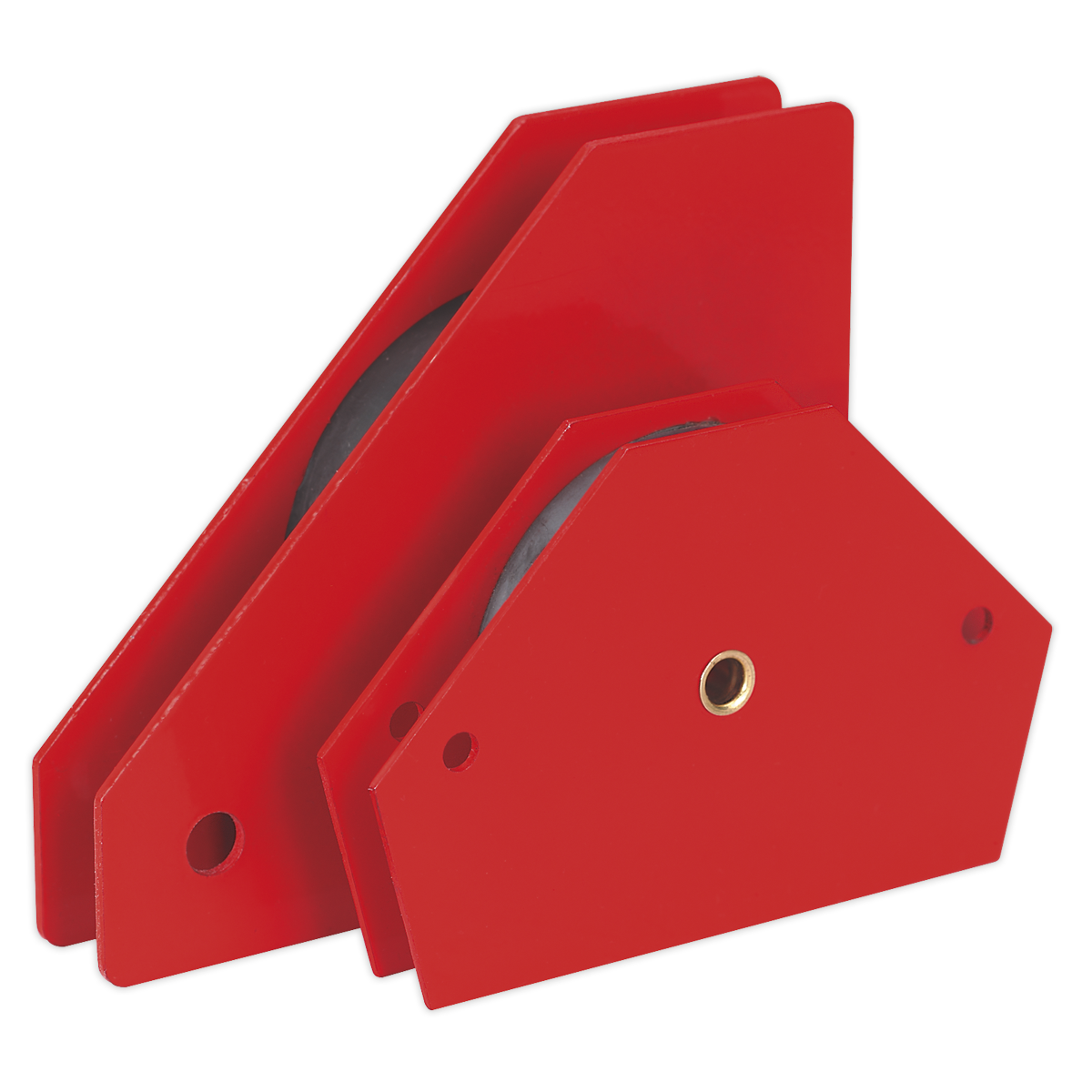 Sealey MQC2 2pc Magnetic Quick Clamp Set