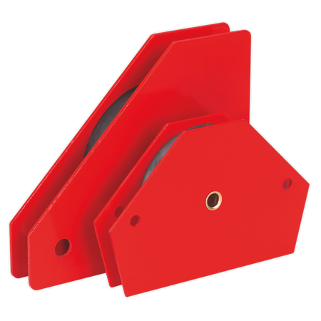 Sealey MQC2 2pc Magnetic Quick Clamp Set
