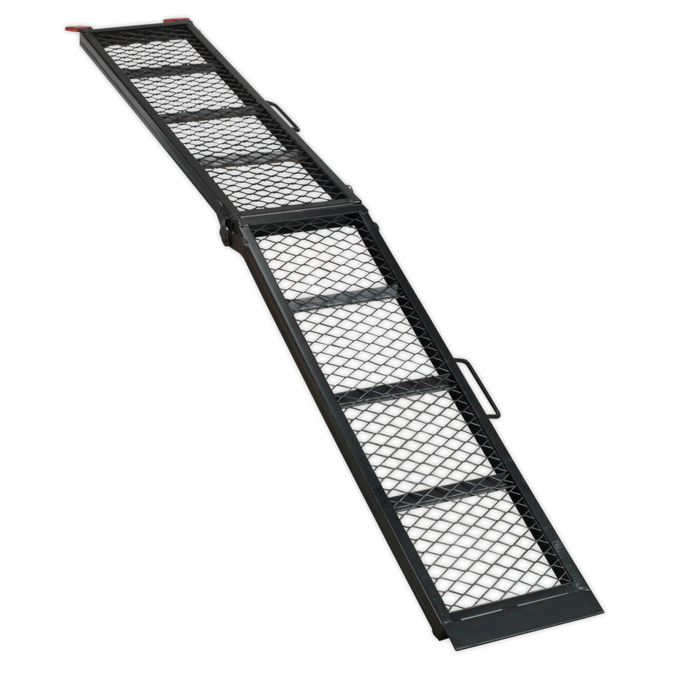 Sealey MR360 360kg Steel Mesh Folding Loading Ramp