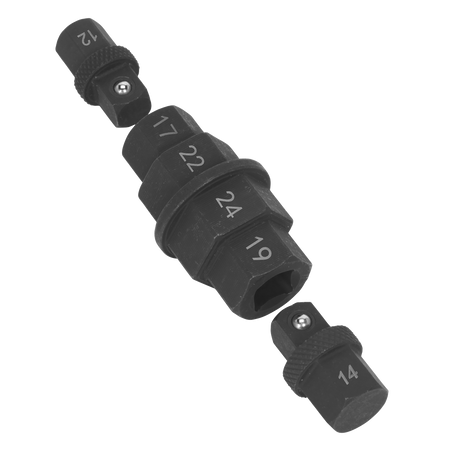 Sealey MS008 3pc Motorcycle Spindle Tool Set