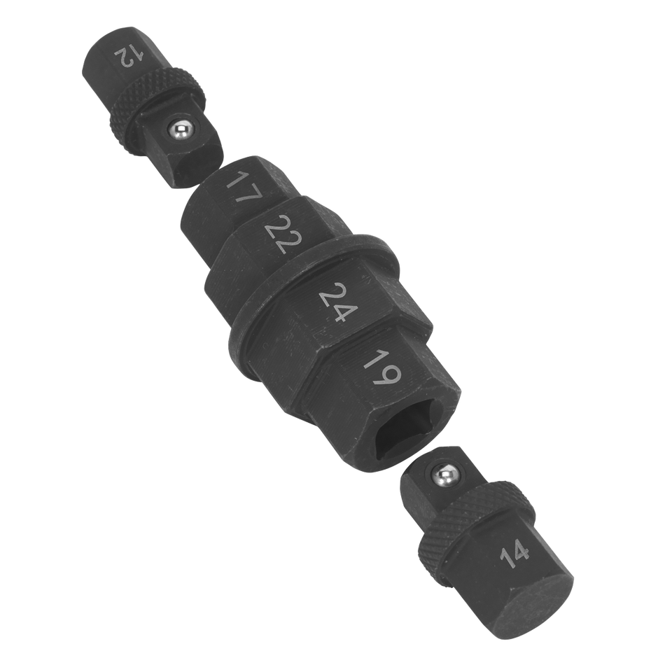 Sealey MS008 3pc Motorcycle Spindle Tool Set