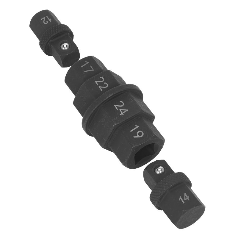Sealey MS008 3pc Motorcycle Spindle Tool Set