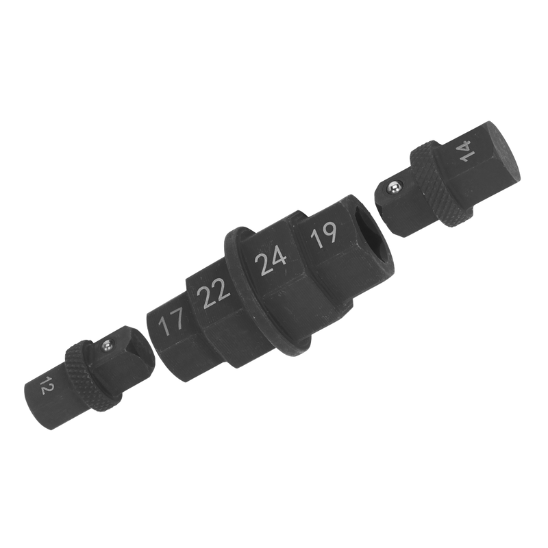 Sealey MS008 3pc Motorcycle Spindle Tool Set