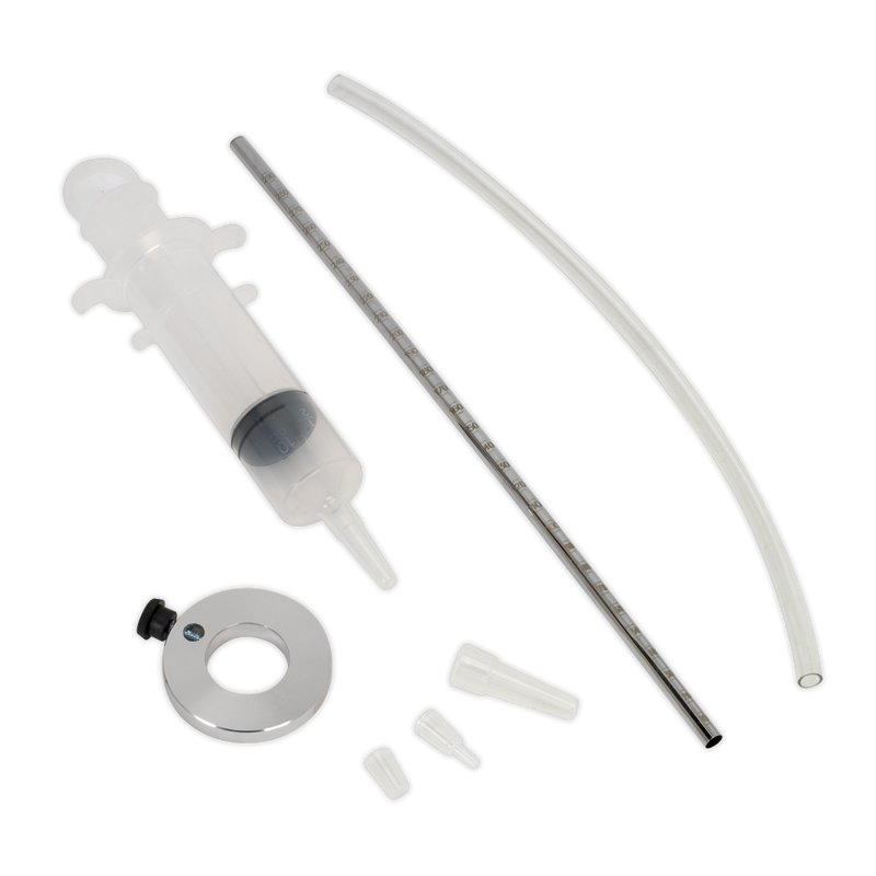 Sealey MS033 Motorcycle Fork Oil Level Gauge with Top-Up Syringe
