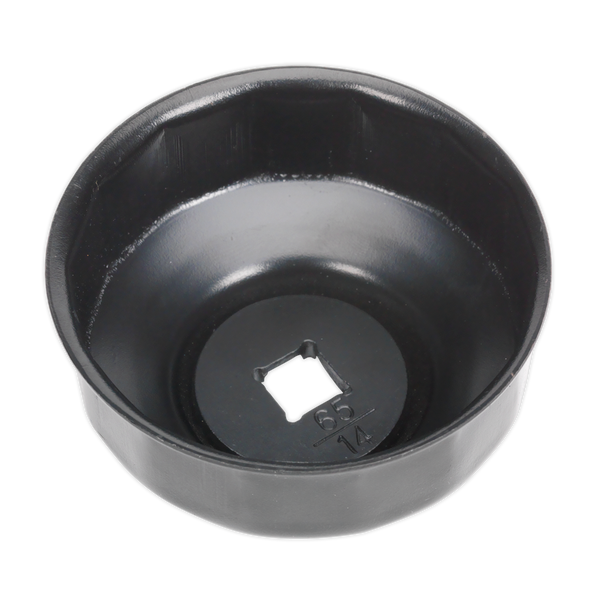 Sealey MS044 65mm Oil Filter Cap Wrench 14 Flutes