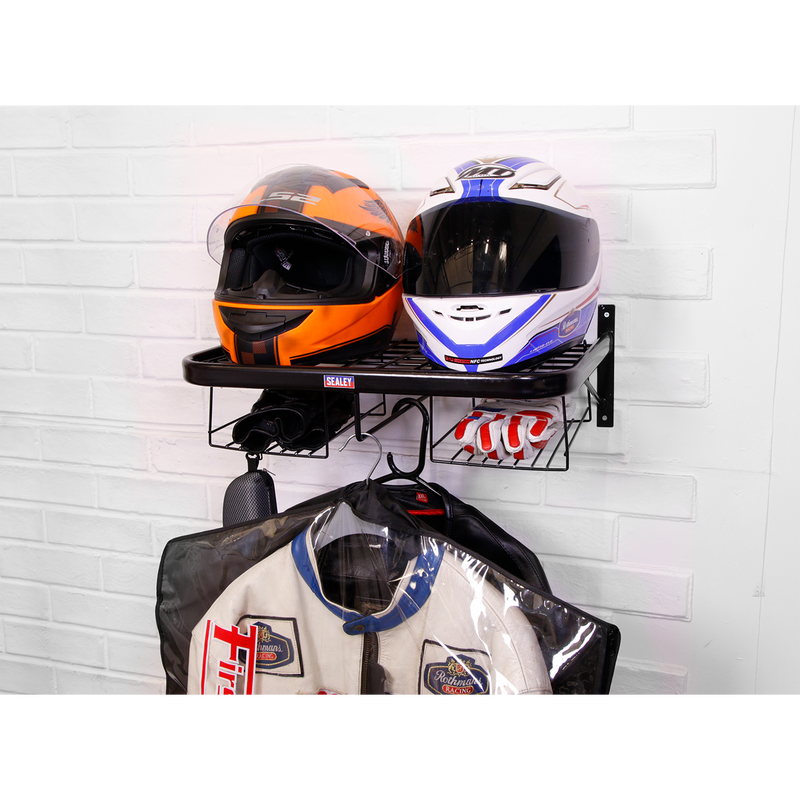 Sealey MS081 Motorcycle Helmet & Gear Tidy