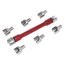 Sealey MS086 9pc Spoke Wrench Set