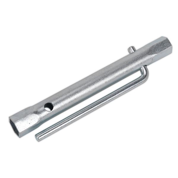 Sealey MS160 14/16mm Double End Long Reach Spark Plug Box Spanner with L-Bar