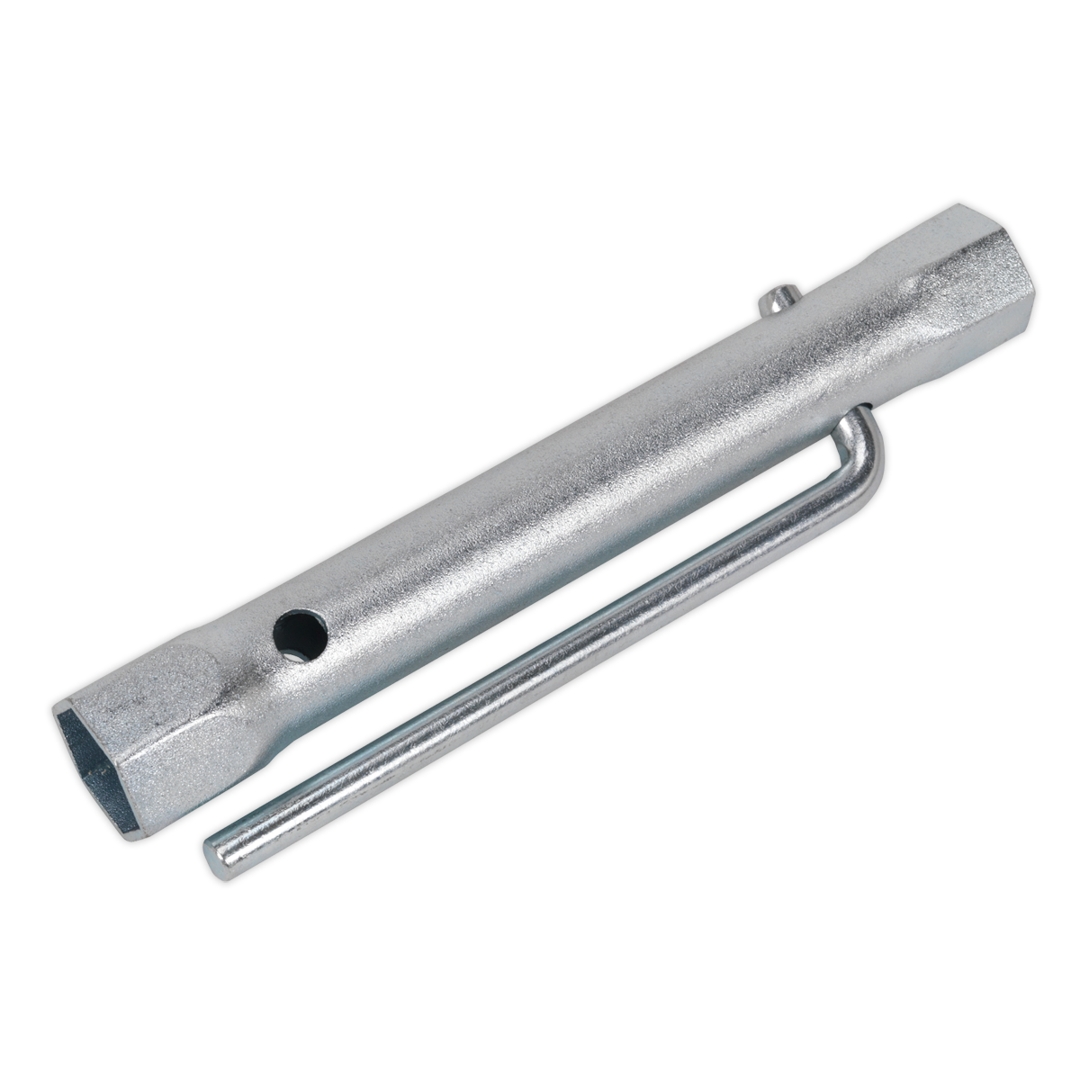 Sealey MS161 18/21mm Double End Long Reach Spark Plug Box Spanner with L-Bar