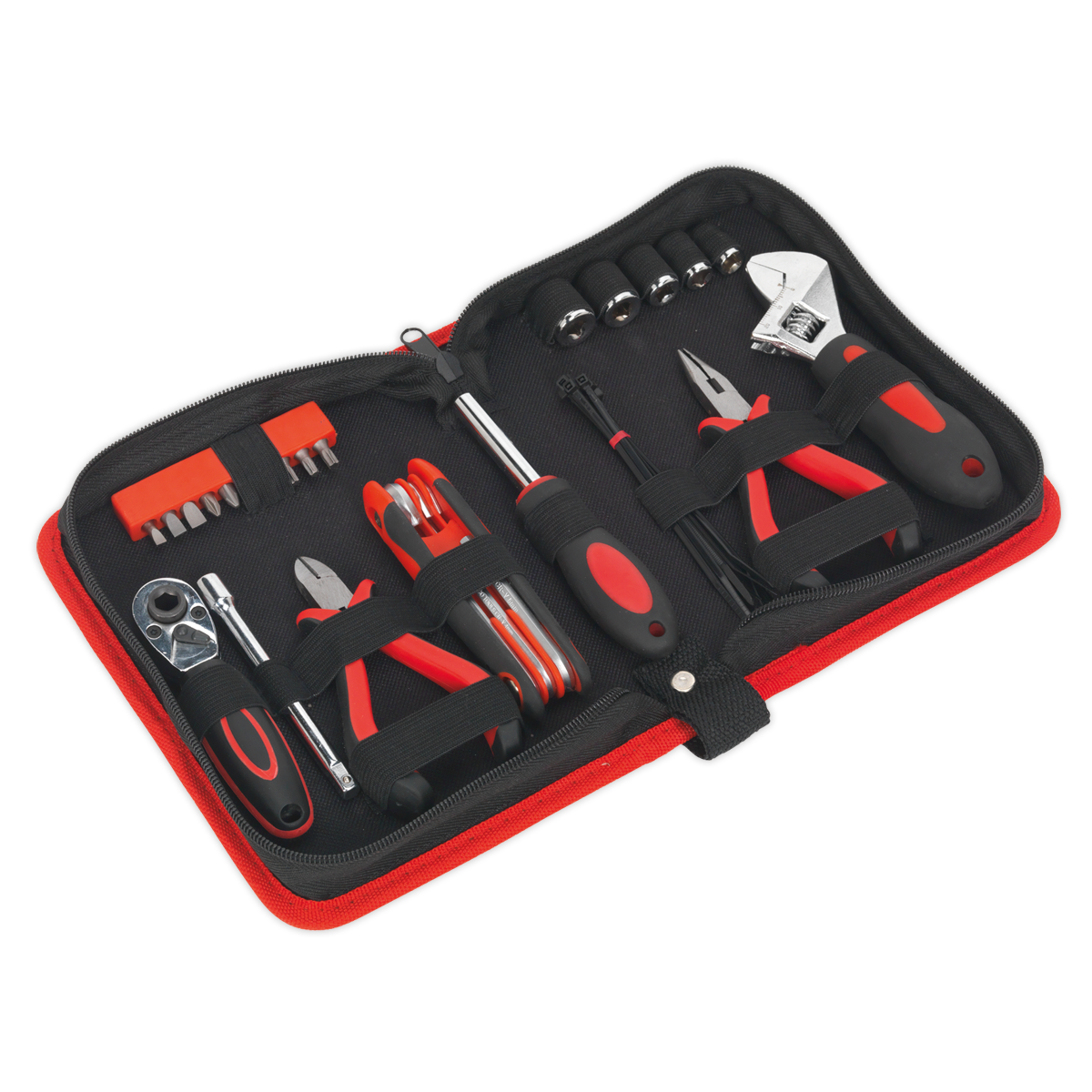 Sealey MS164 28pc Compact Motorcycle Tool Kit