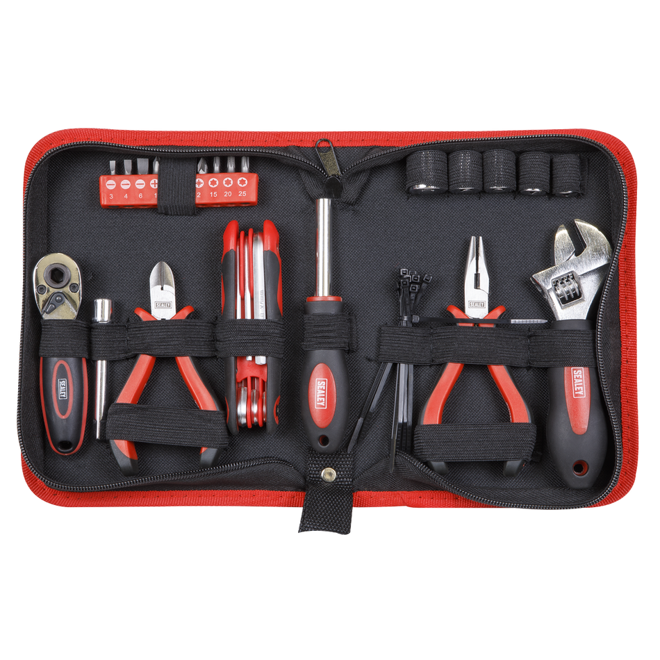 Sealey MS164 28pc Compact Motorcycle Tool Kit