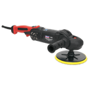 Sealey MS925PS 180mm Variable Speed Sander/Polisher 1400W