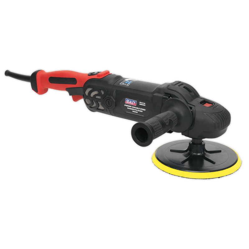 Sealey MS925PS 180mm Variable Speed Sander/Polisher 1400W