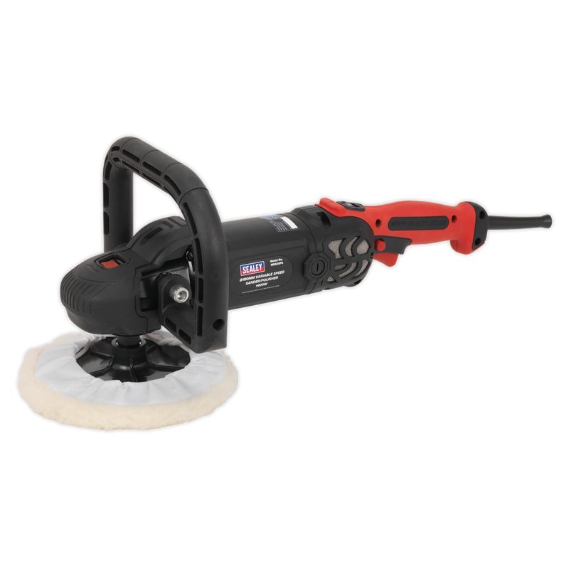 Sealey MS925PS Ø180mm Variable Speed Sander/Polisher 1400W
