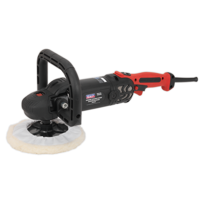 Sealey MS925PS 180mm Variable Speed Sander/Polisher 1400W