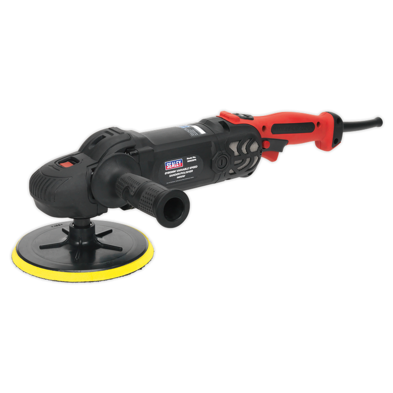 Sealey MS925PS 180mm Variable Speed Sander/Polisher 1400W