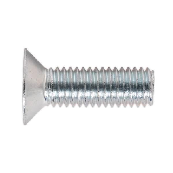 Sealey MSC825 M8 x 25mm Countersunk Pozi Machine Screw - Pack of 50