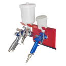 Sealey MSH03 Magnetic Spray Gun Holder - 2 Gun