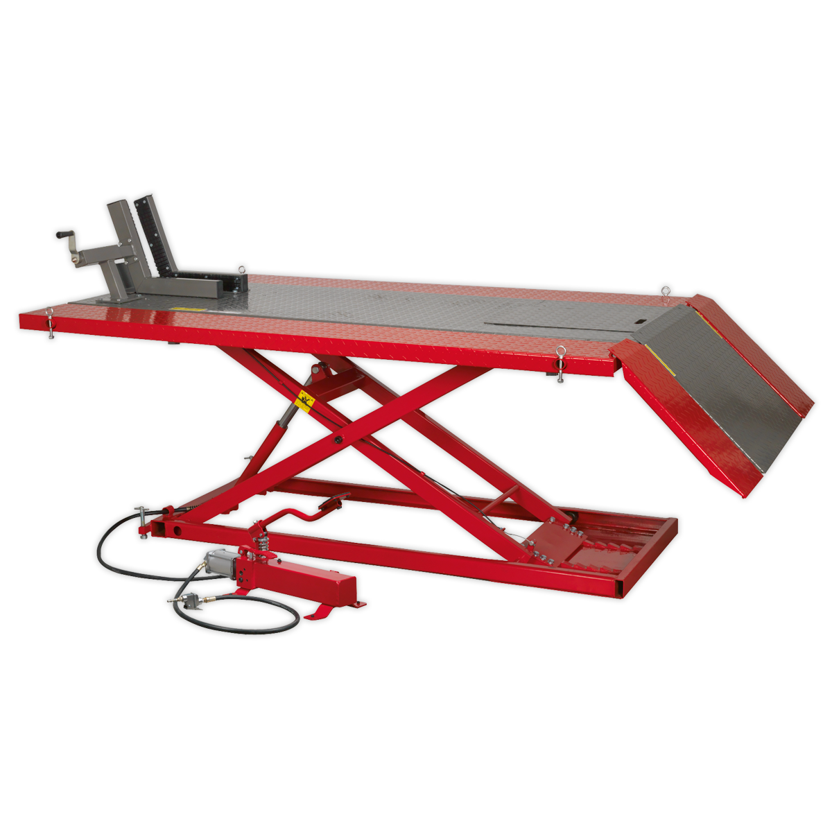 Sealey MT680 680kg Air/Hydraulic Mini Tractor/Quad/Motorcycle Lift