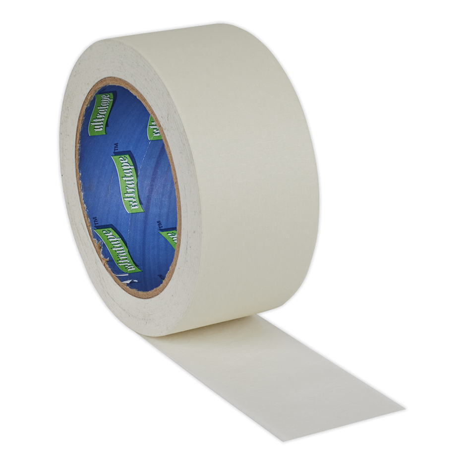 Sealey MTG48P 48mm x 50m General-Purpose Masking Tape 60 DegreeC