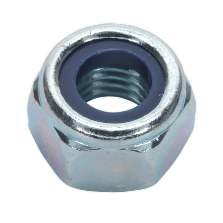 Sealey NLN10 Zinc Plated Nylon Locknut DIN 982 - M10 - Pack of 100
