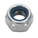 Sealey NLN14 Zinc Plated Nylon Locknut DIN 982 - M14 - Pack of 25