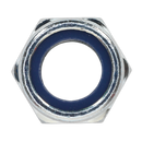 Sealey NLN16 Zinc Plated Nylon Locknut DIN 982 - M16 - Pack of 25