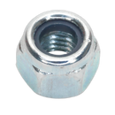 Sealey NLN6 Zinc Plated Nylon Locknut DIN 982 - M6 - Pack of 100
