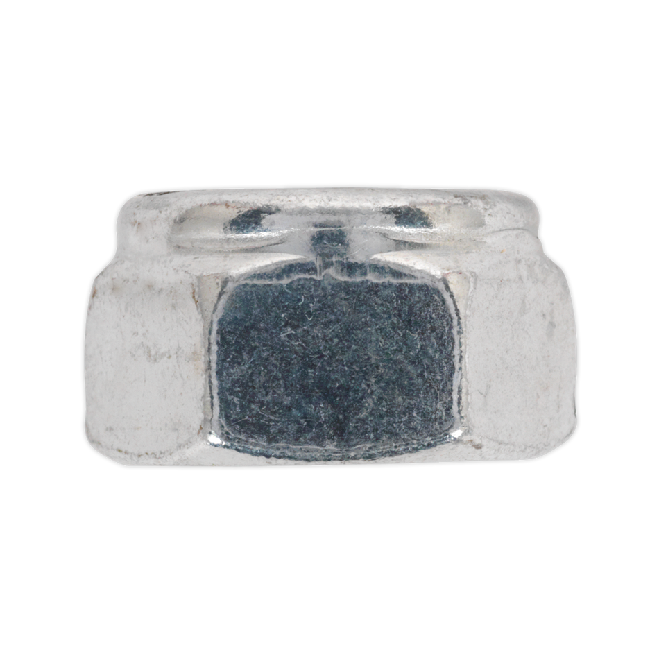 Sealey NLN4 Zinc Plated Nylon Locknut DIN 982 - M4 - Pack of 100