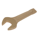 Sealey NS027 60mm Open-End Slogging Spanner - Non-Sparking